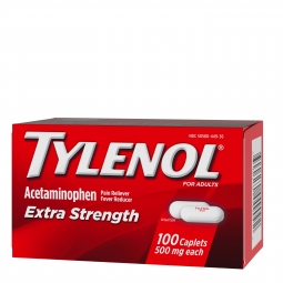 Tylenol Extra Strength  100 Caplets 500mg